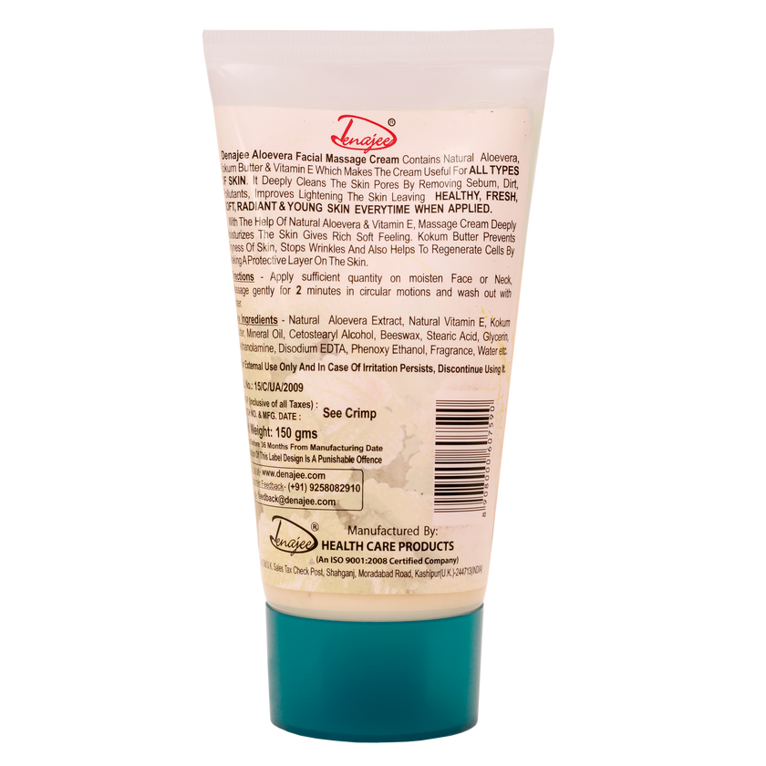 DENAJEE Aloevera Facial Massage Cream