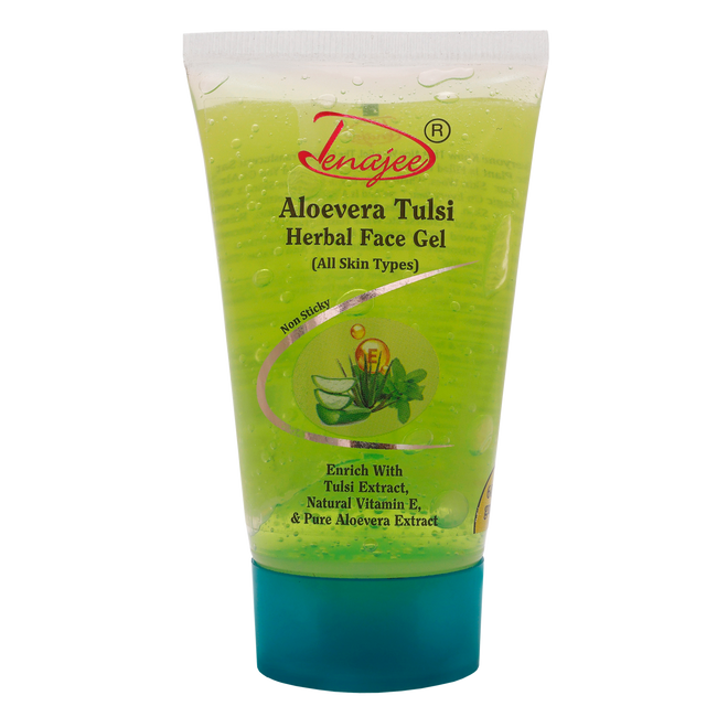 DENAJEE Aloevera Tulsi Herbal Face Gel