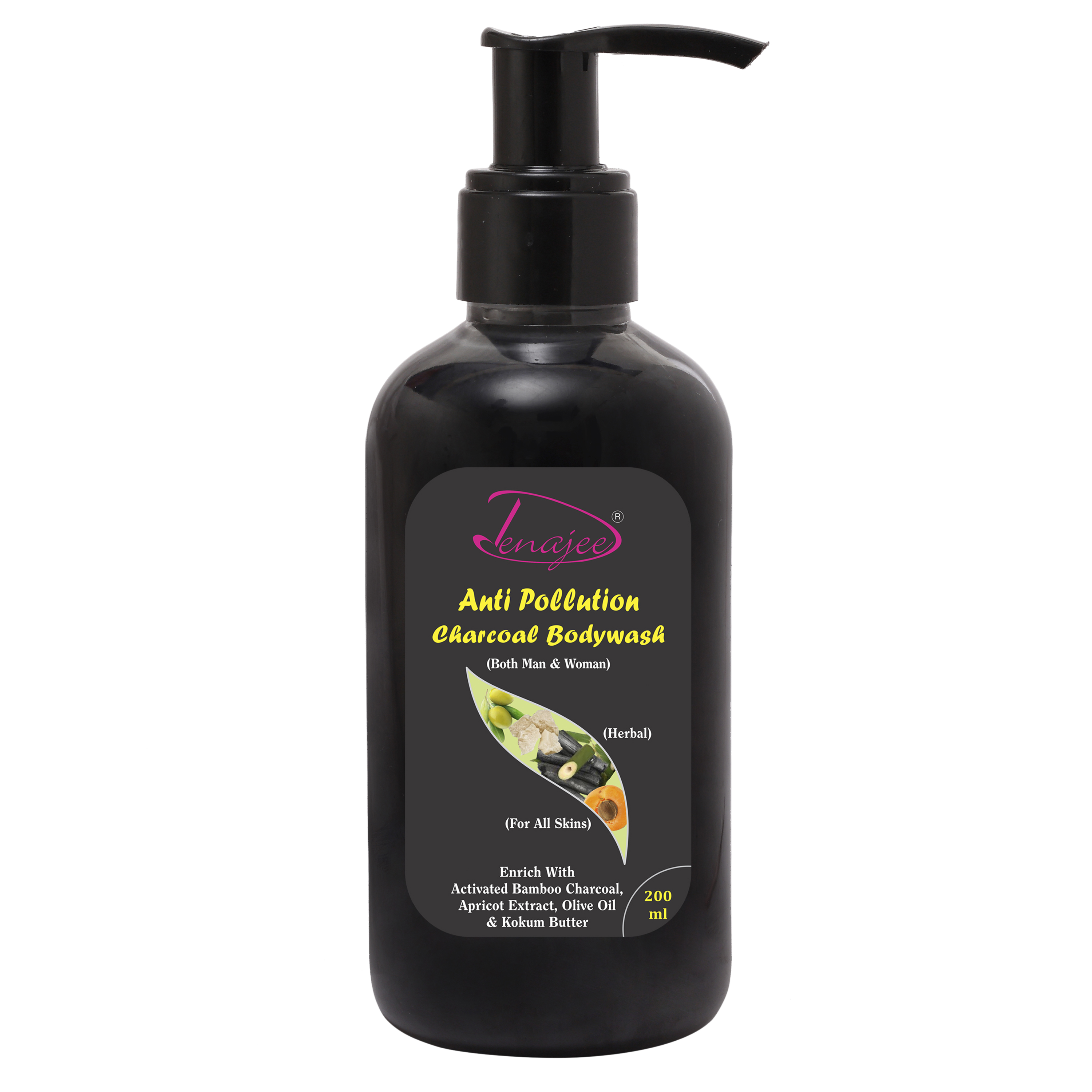 DENAJEE Anti Pollution Charcoal Bodywash