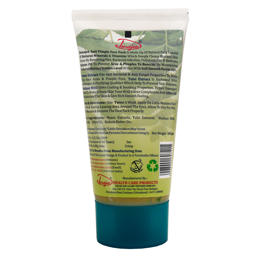 DENAJEE Herbal Anti Pimple Face Pack