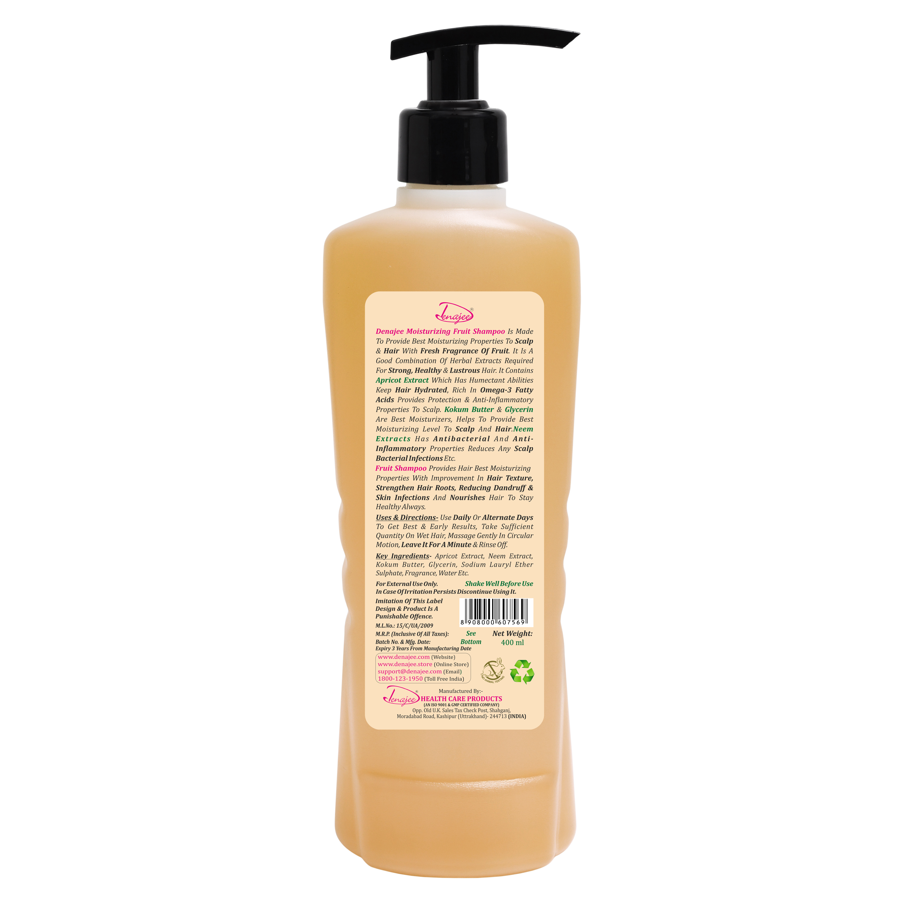 DENAJEE Moisturizing Fruit Shampoo