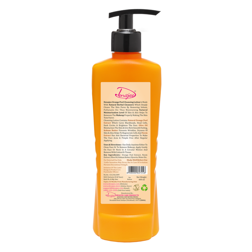 DENAJEE Orange Peel Cleansing Lotion