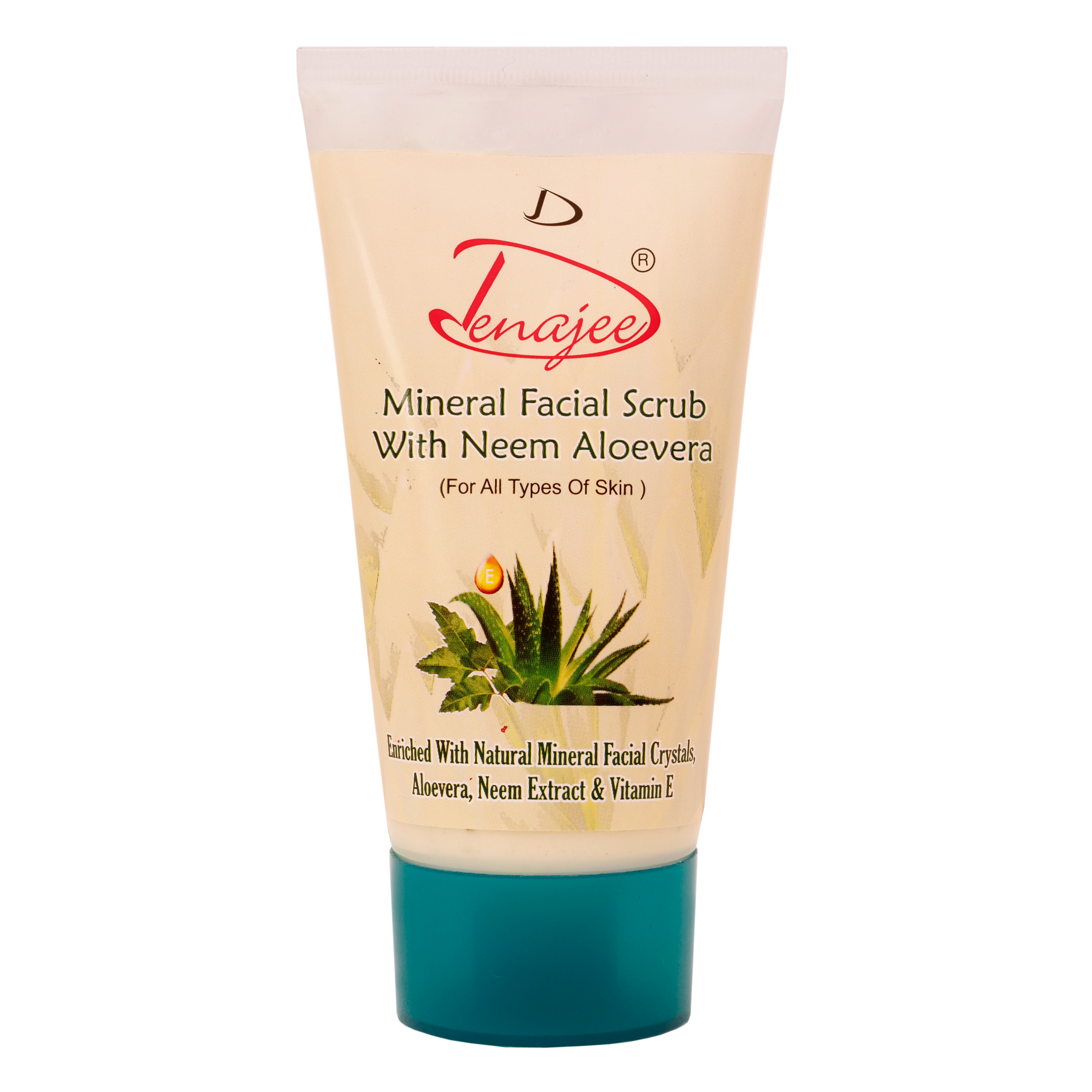 DENAJEE Mineral Facial Scrub With Neem Aloevera