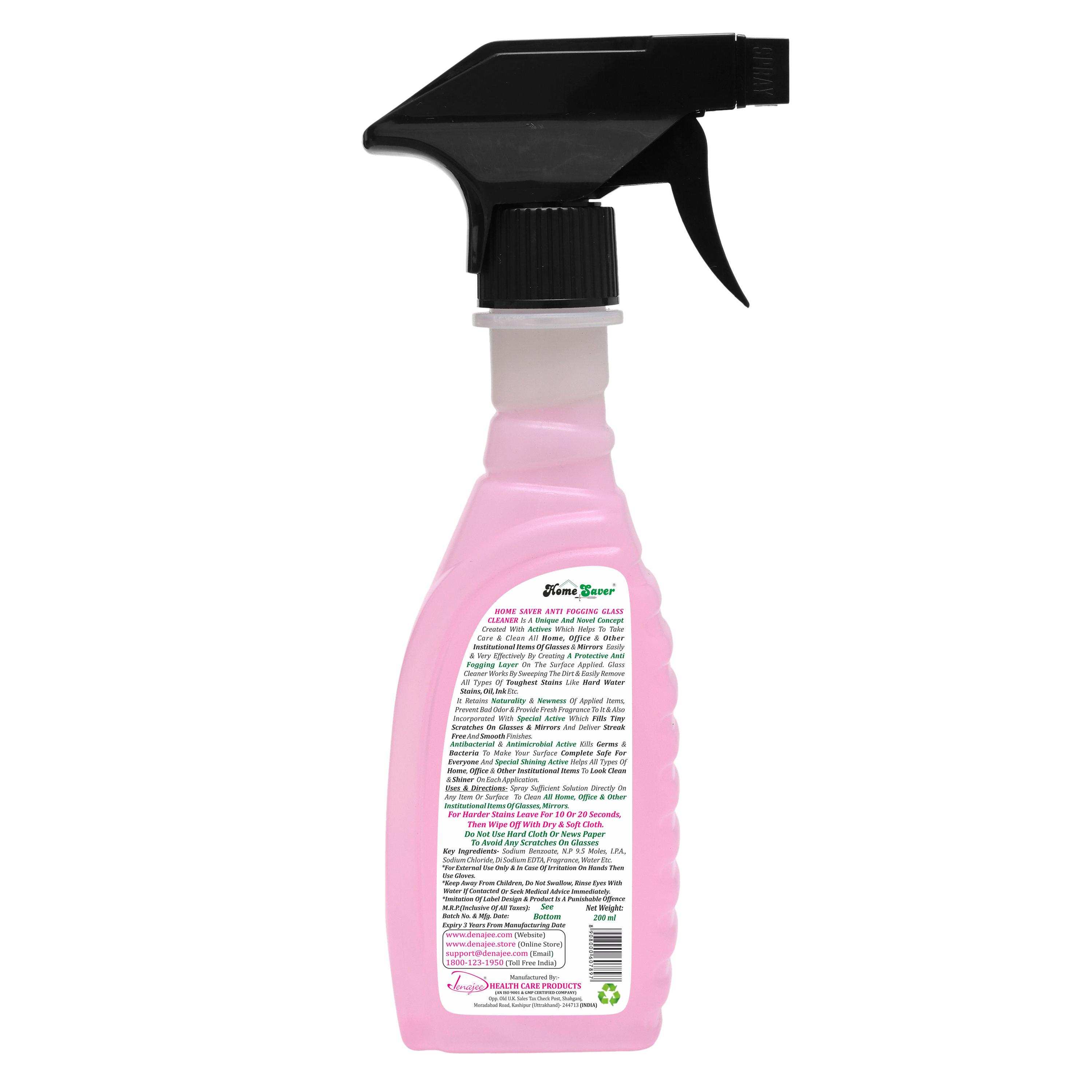 HOME SAVER Anti Fogging Glass Cleaner