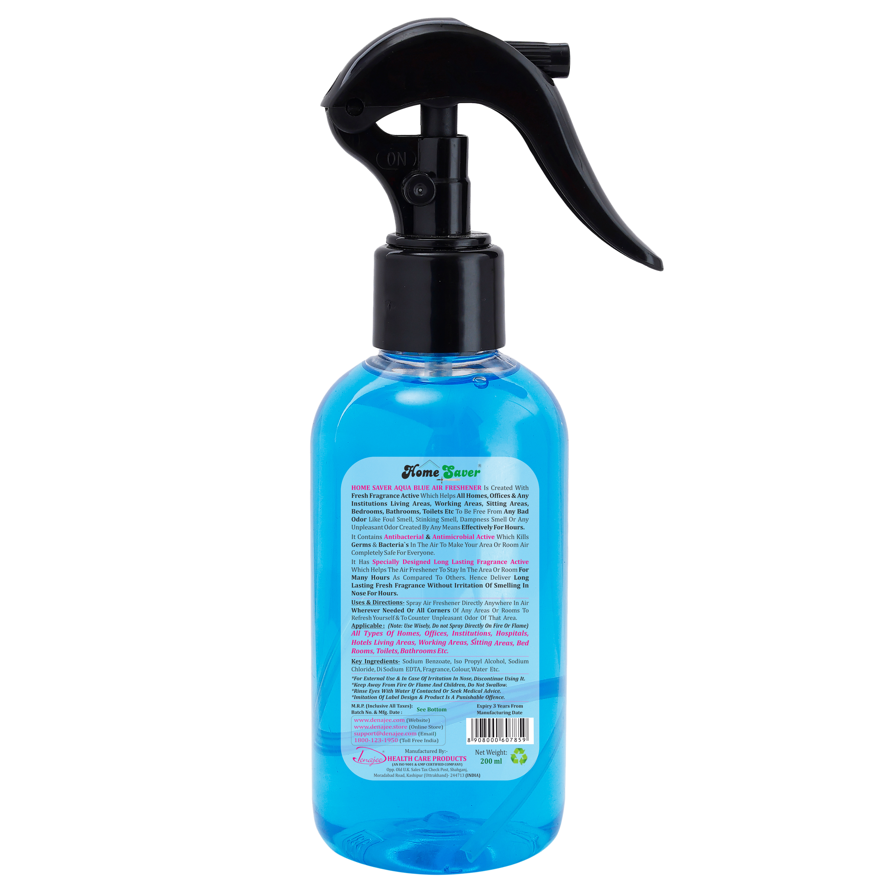 HOME SAVER Aqua Blue Air Freshener