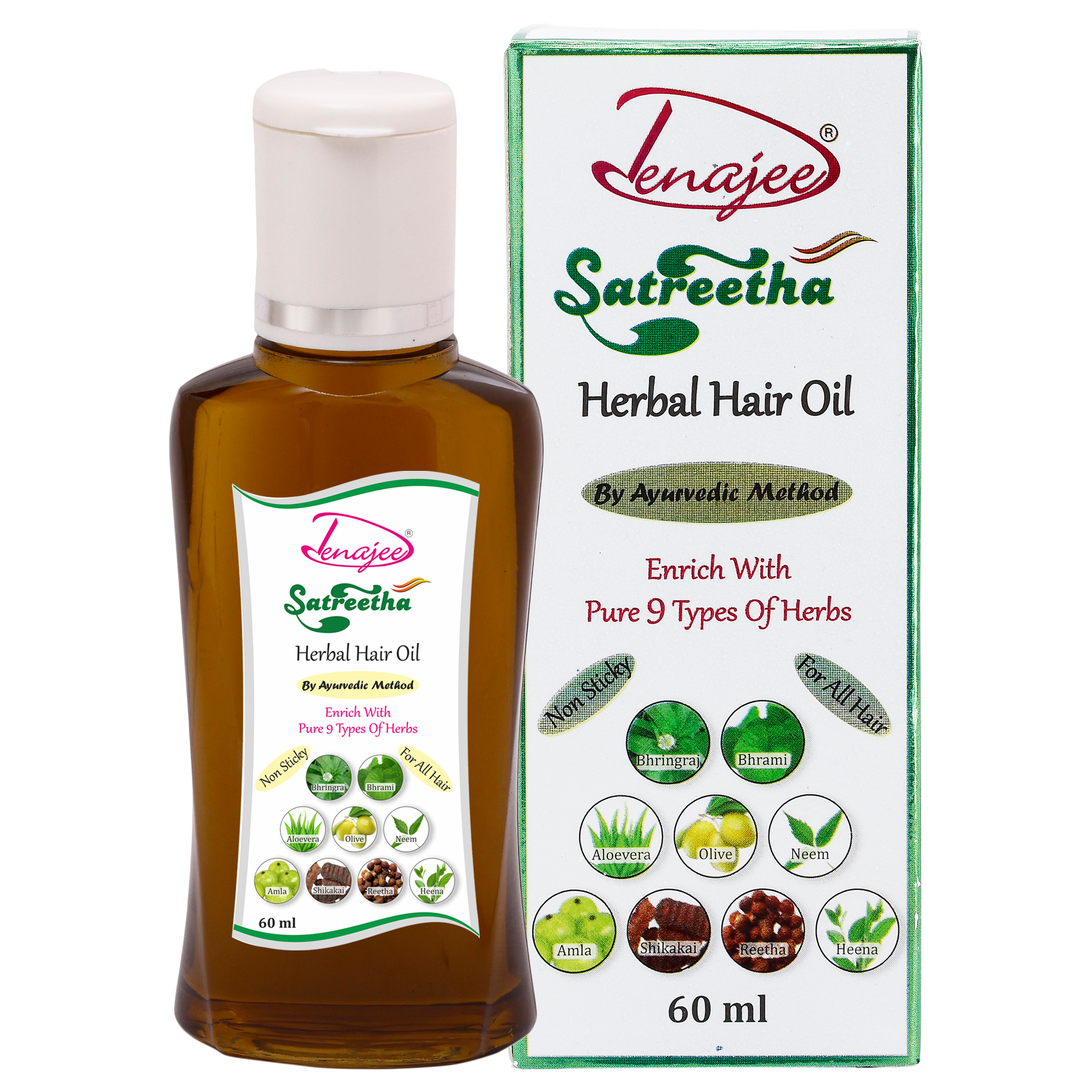DENAJEE Satreetha Herbal Hair Oil