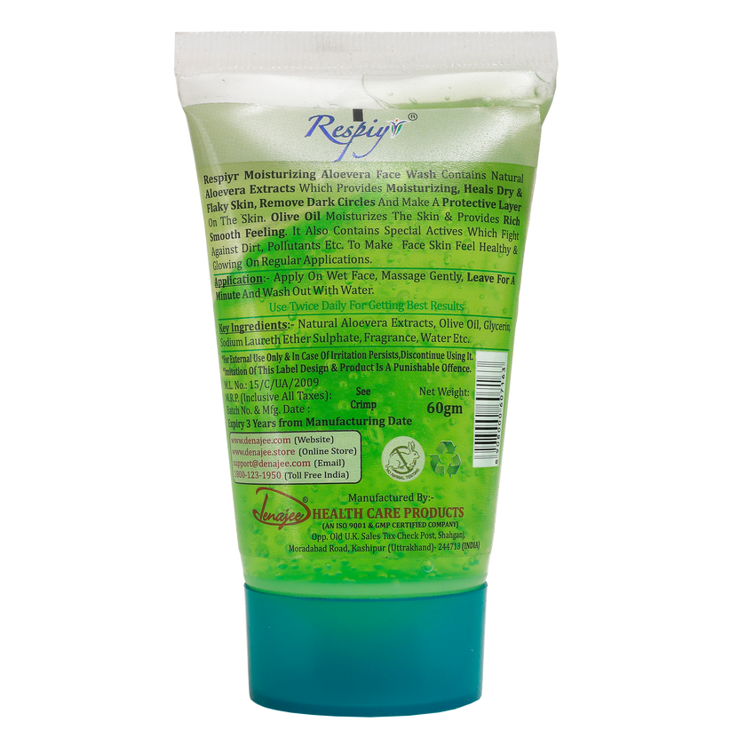 RESPIYR Moisturizing Aloevera Face Wash
