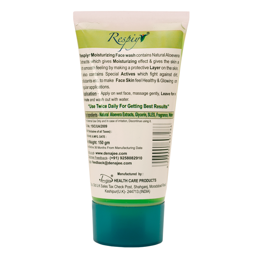 RESPIYR Moisturizing Aloevera Face Wash