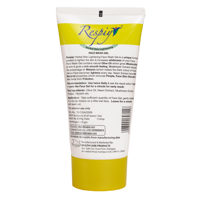 RESPIYR Skin Lightening Face Wash Gel