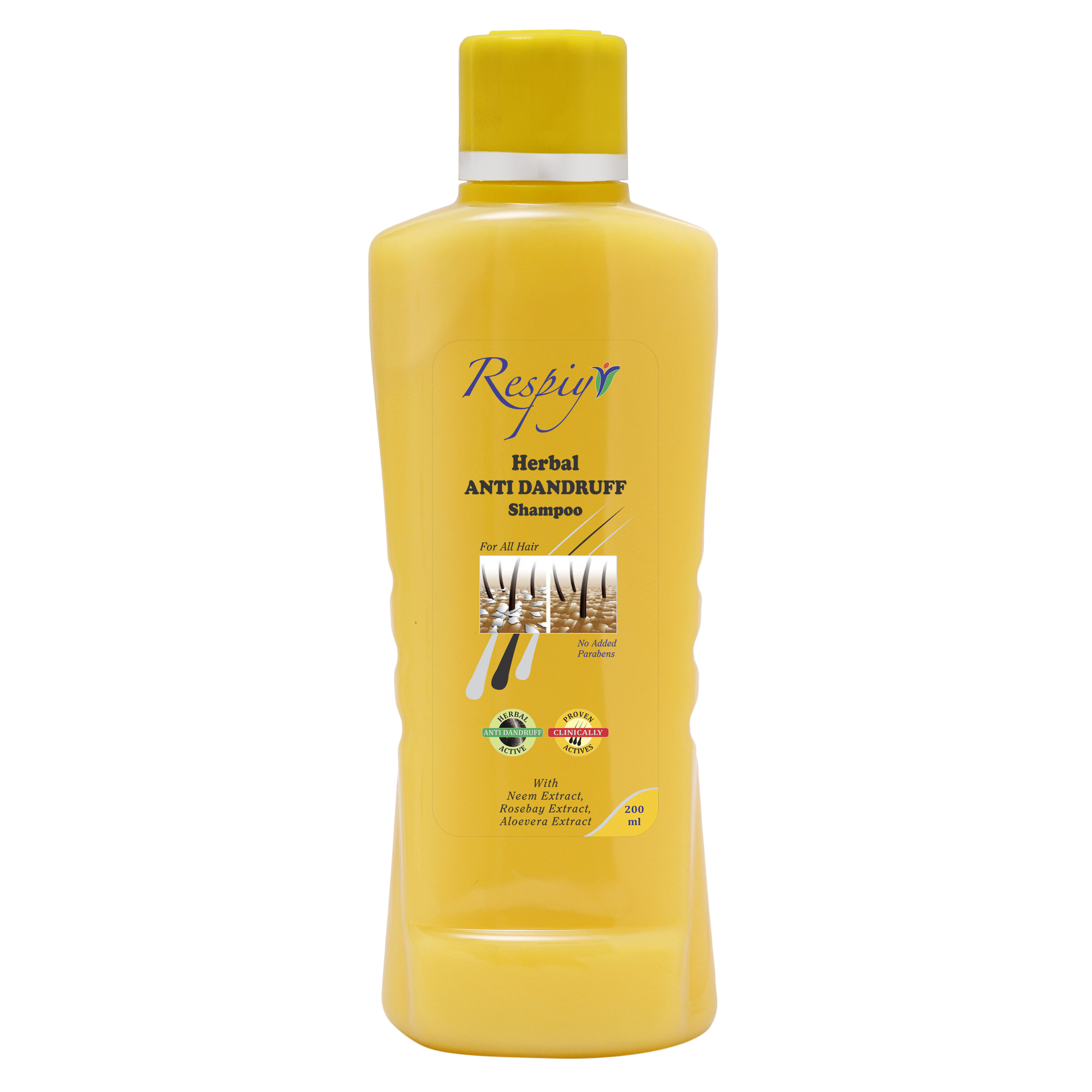 RESPIYR Herbal Anti Dandruff Shampoo
