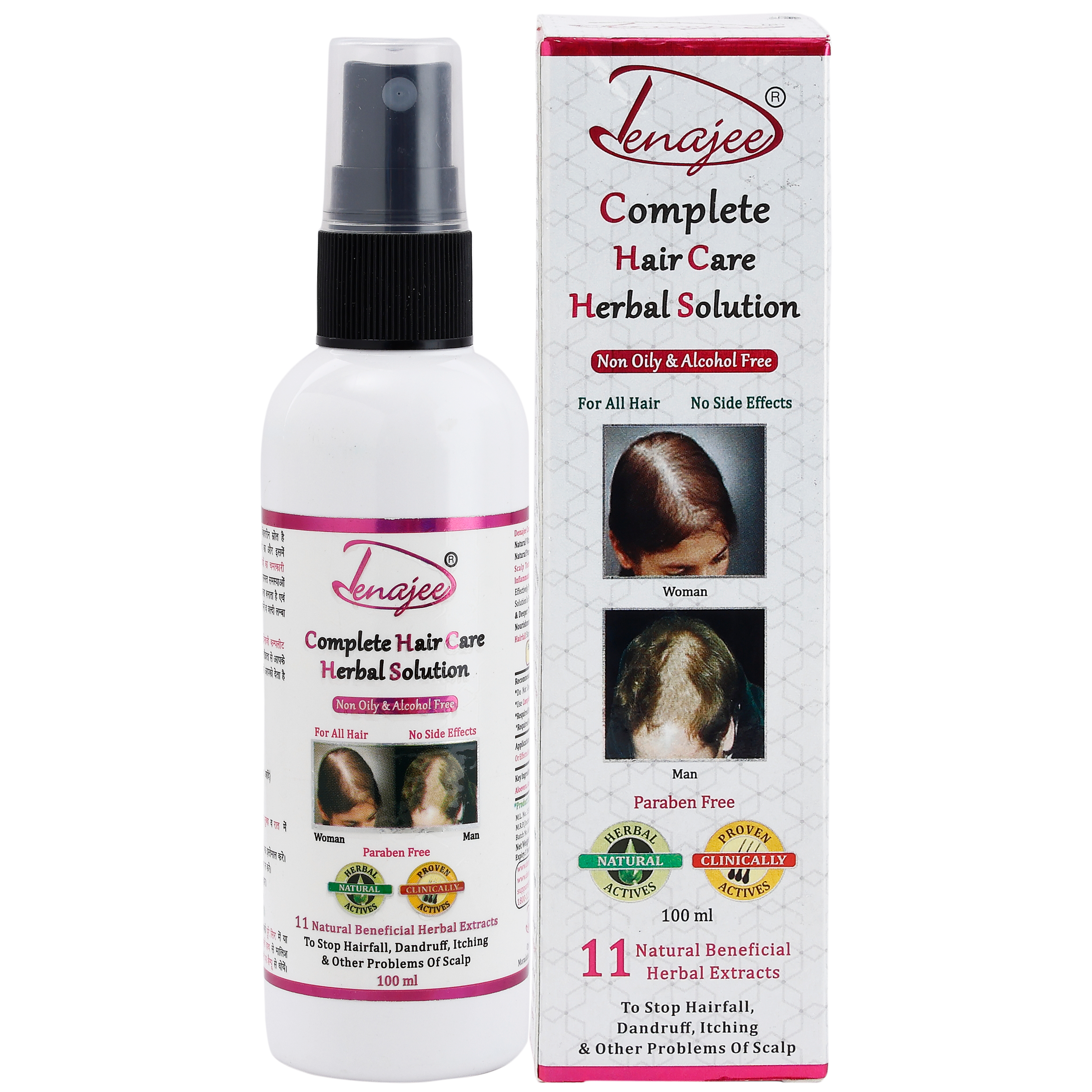 DENAJEE Complete Hair Care Herbal Solution